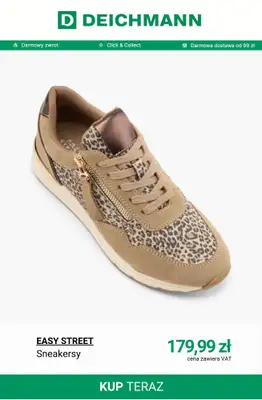 Deichmann - gazetka promocyjna Buty ze zwierzęcymi wzorami od poniedziałku 10.11  - strona 6