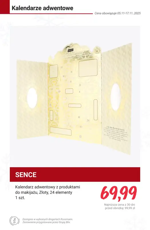 Rossmann - gazetka promocyjna Przegląd kalendarzy adwentowych - ceny już od 24,99 zł od poniedziałku 10.11 do poniedziałku 17.11 - strona 6