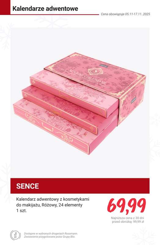 Rossmann - gazetka promocyjna Przegląd kalendarzy adwentowych - ceny już od 24,99 zł od poniedziałku 10.11 do poniedziałku 17.11 - strona 3