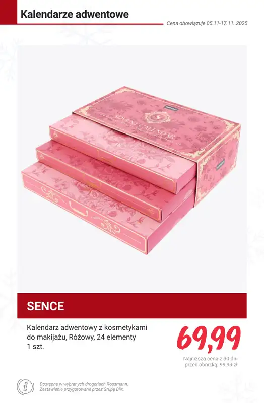 Rossmann - gazetka promocyjna Przegląd kalendarzy adwentowych - ceny już od 24,99 zł od poniedziałku 10.11 do poniedziałku 17.11 - strona 3