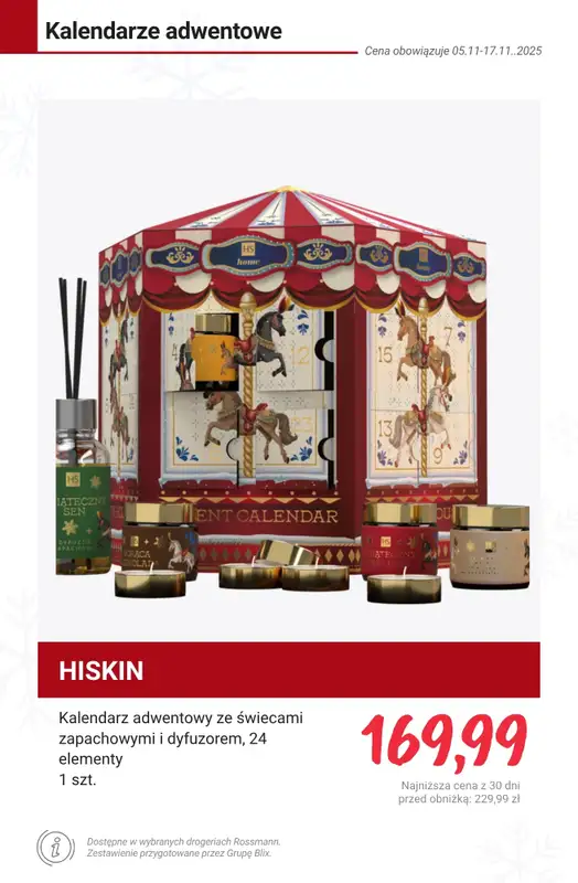 Rossmann - gazetka promocyjna Przegląd kalendarzy adwentowych - ceny już od 24,99 zł od poniedziałku 10.11 do poniedziałku 17.11 - strona 21