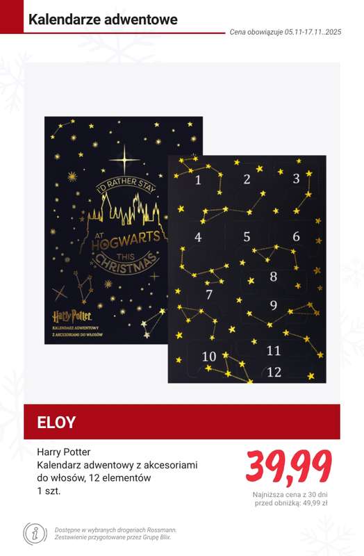 Rossmann - gazetka promocyjna Przegląd kalendarzy adwentowych - ceny już od 24,99 zł od poniedziałku 10.11 do poniedziałku 17.11 - strona 16