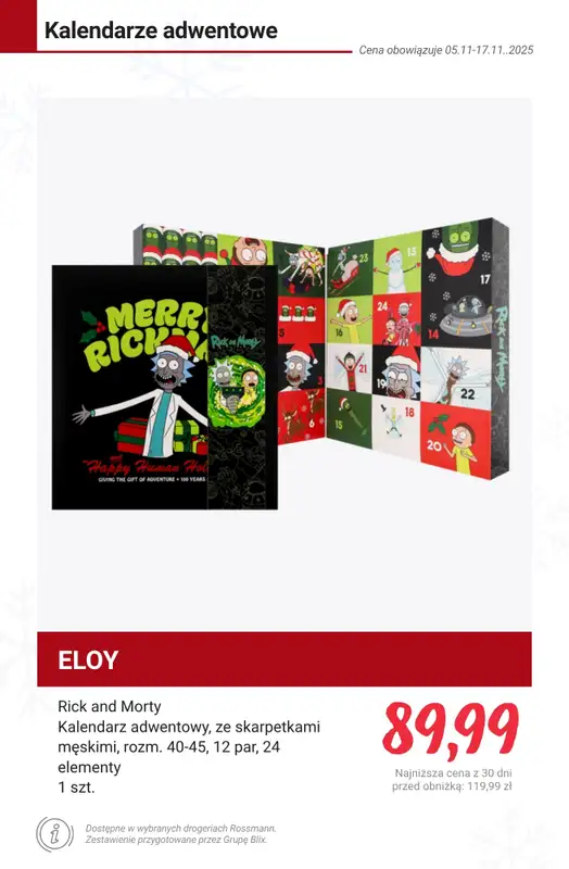 Rossmann - gazetka promocyjna Przegląd kalendarzy adwentowych - ceny już od 24,99 zł od poniedziałku 10.11 do poniedziałku 17.11 - strona 18