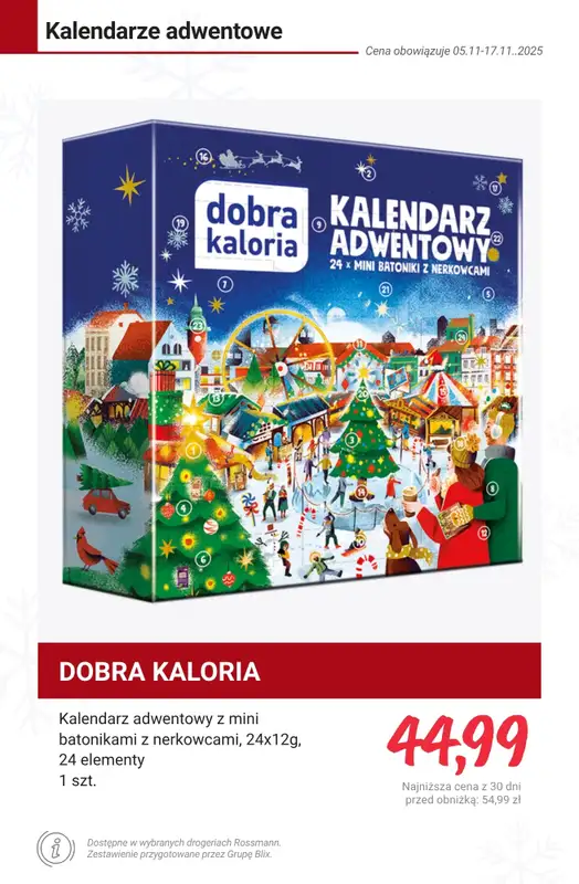 Rossmann - gazetka promocyjna Przegląd kalendarzy adwentowych - ceny już od 24,99 zł od poniedziałku 10.11 do poniedziałku 17.11 - strona 19