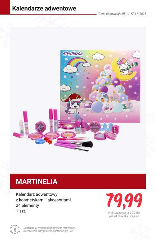 Rossmann - gazetka promocyjna Przegląd kalendarzy adwentowych - ceny już od 24,99 zł od poniedziałku 10.11 do poniedziałku 17.11 - strona 12