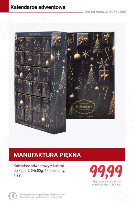 Rossmann - gazetka promocyjna Przegląd kalendarzy adwentowych - ceny już od 24,99 zł od poniedziałku 10.11 do poniedziałku 17.11 - strona 8