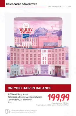 Rossmann - gazetka promocyjna Przegląd kalendarzy adwentowych - ceny już od 24,99 zł od poniedziałku 10.11 do poniedziałku 17.11 - strona 5