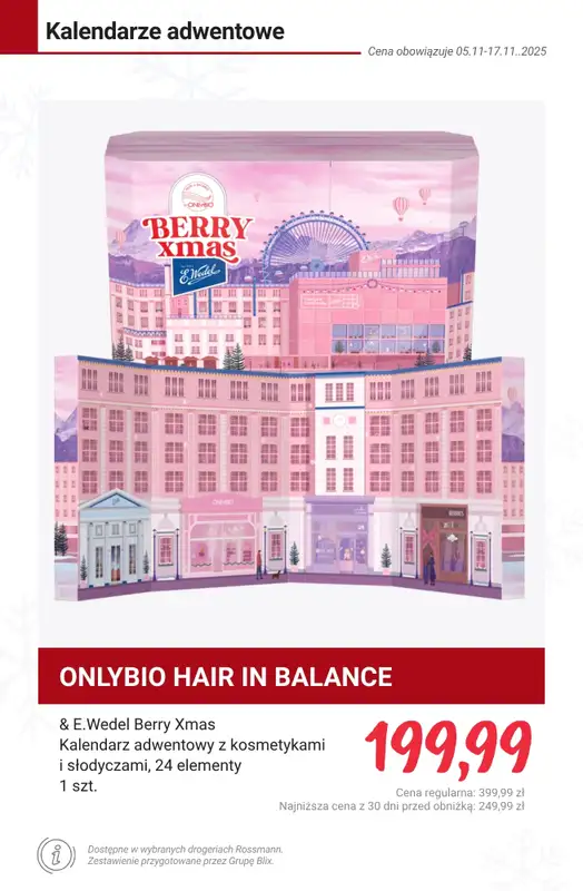 Rossmann - gazetka promocyjna Przegląd kalendarzy adwentowych - ceny już od 24,99 zł od poniedziałku 10.11 do poniedziałku 17.11 - strona 5