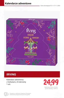 Rossmann - gazetka promocyjna Przegląd kalendarzy adwentowych - ceny już od 24,99 zł od poniedziałku 10.11 do poniedziałku 17.11 - strona 9