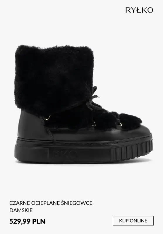 Ryłko - gazetka promocyjna Śniegowce damskie od poniedziałku 10.11 do niedzieli 16.11 - strona 7