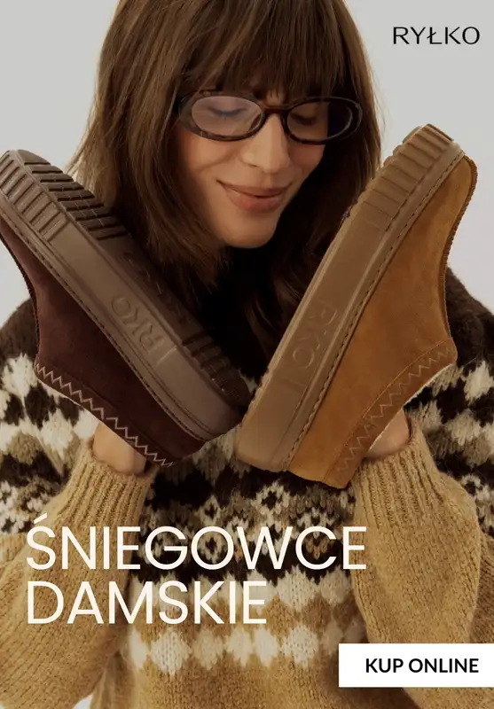 Ryłko - gazetka promocyjna Śniegowce damskie od poniedziałku 10.11 do niedzieli 16.11
