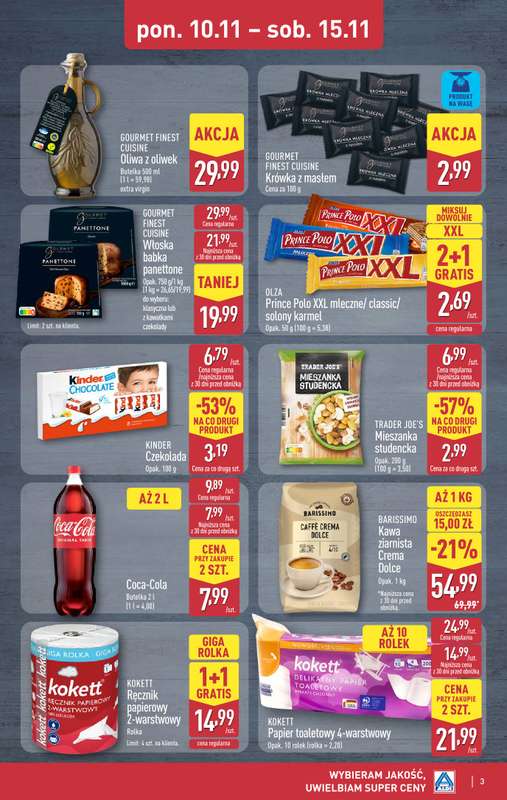 Aldi - gazetka promocyjna Weekend super cen w Aldi! od czwartku 13.11 do soboty 15.11 - strona 3