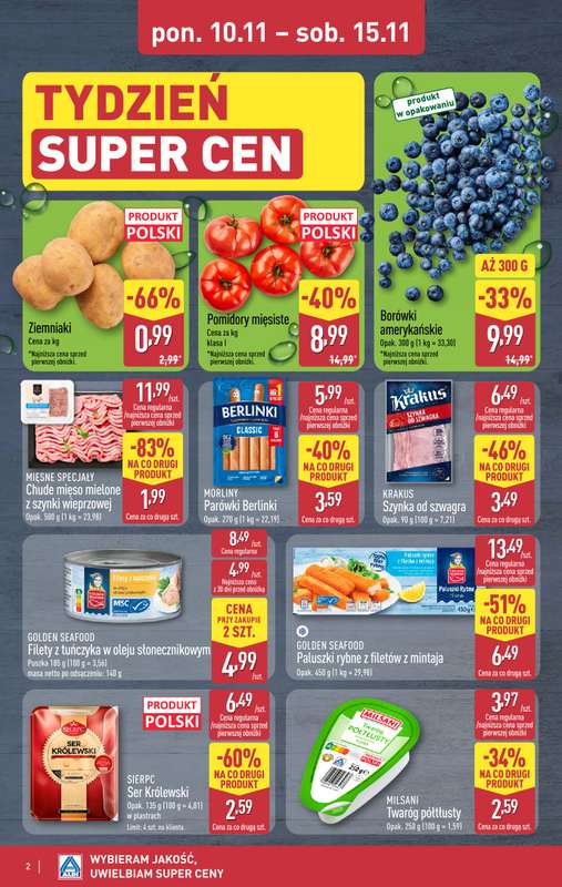 Aldi - gazetka promocyjna Weekend super cen w Aldi! od czwartku 13.11 do soboty 15.11 - strona 2