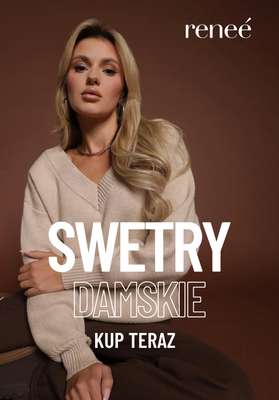 Renee - gazetka promocyjna Swetry damskie od poniedziałku 10.11 do niedzieli 16.11