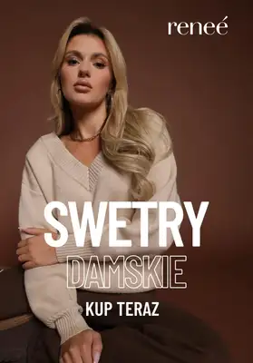 Renee - gazetka promocyjna Swetry damskie od poniedziałku 10.11 do niedzieli 16.11