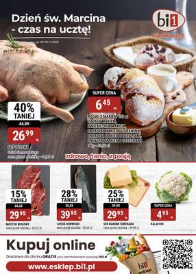 bi1 - gazetka promocyjna Gazetka Bielsko-Biała, Czeladź, Legnica, Szczecin, Wałbrzych od środy 05.11 do poniedziałku 10.11