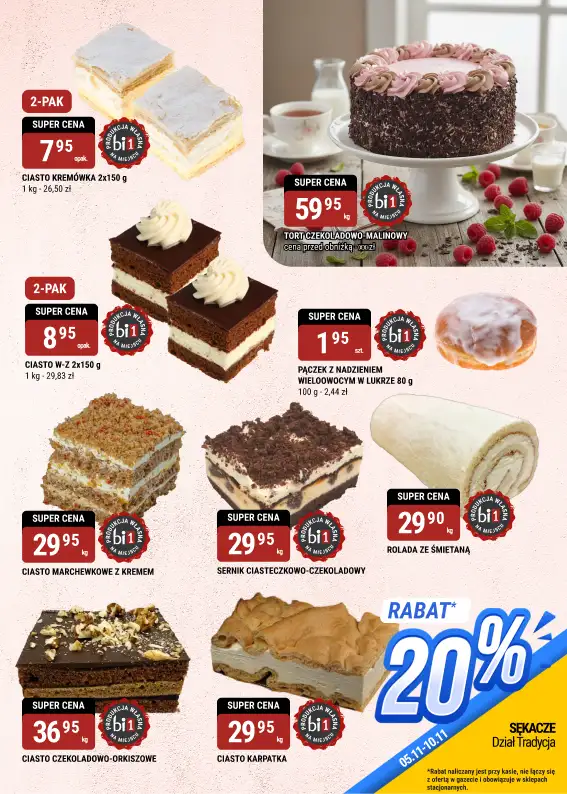 bi1 - gazetka promocyjna Gazetka Bielsko-Biała, Czeladź, Legnica, Szczecin, Wałbrzych od środy 05.11 do poniedziałku 10.11 - strona 9