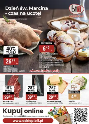 bi1 - gazetka promocyjna Gazetka Białystok, Ełk, Rzeszów od środy 05.11 do poniedziałku 10.11