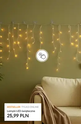 Sinsay - gazetka promocyjna Lampki LED - stylowe oświetlenie domu! od poniedziałku 10.11 do soboty 15.11 - strona 17