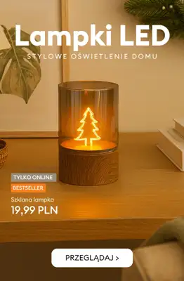 Sinsay - gazetka promocyjna Lampki LED - stylowe oświetlenie domu! od poniedziałku 10.11 do soboty 15.11