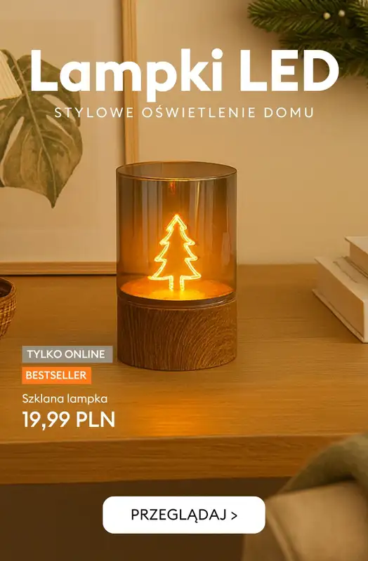 Sinsay - gazetka promocyjna Lampki LED - stylowe oświetlenie domu! od poniedziałku 10.11 do soboty 15.11