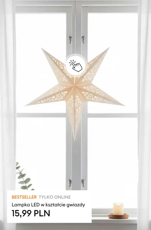 Sinsay - gazetka promocyjna Lampki LED - stylowe oświetlenie domu! od poniedziałku 10.11 do soboty 15.11 - strona 4