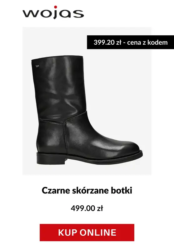 BLACK FRIDAY - gazetka promocyjna Wojas | -20% na wszystko od wtorku 11.11 do środy 12.11 - strona 9