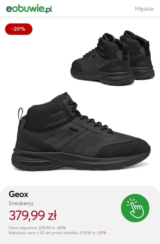 eobuwie.pl - gazetka promocyjna Ocieplane sneakersy – ciepło i wygoda na co dzień od niedzieli 09.11 do niedzieli 16.11 - strona 13