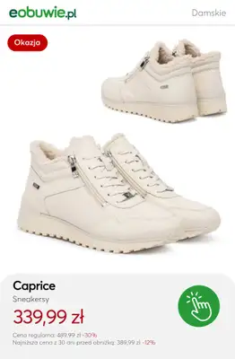 eobuwie.pl - gazetka promocyjna Ocieplane sneakersy – ciepło i wygoda na co dzień od niedzieli 09.11 do niedzieli 16.11 - strona 8