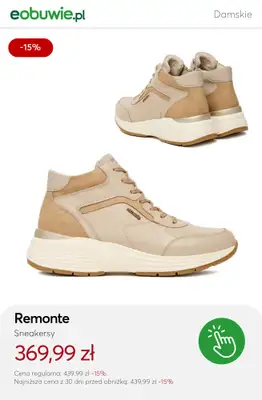 eobuwie.pl - gazetka promocyjna Ocieplane sneakersy – ciepło i wygoda na co dzień od niedzieli 09.11 do niedzieli 16.11 - strona 11