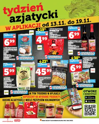 TOPAZ - gazetka promocyjna Gazetka od czwartku 13.11 do środy 19.11 - strona 2