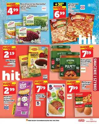 TOPAZ - gazetka promocyjna Gazetka od czwartku 13.11 do środy 19.11 - strona 15