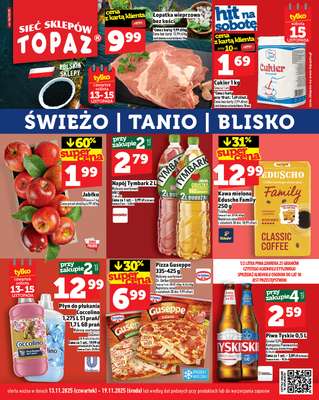 TOPAZ - gazetka promocyjna Gazetka od czwartku 13.11 do środy 19.11