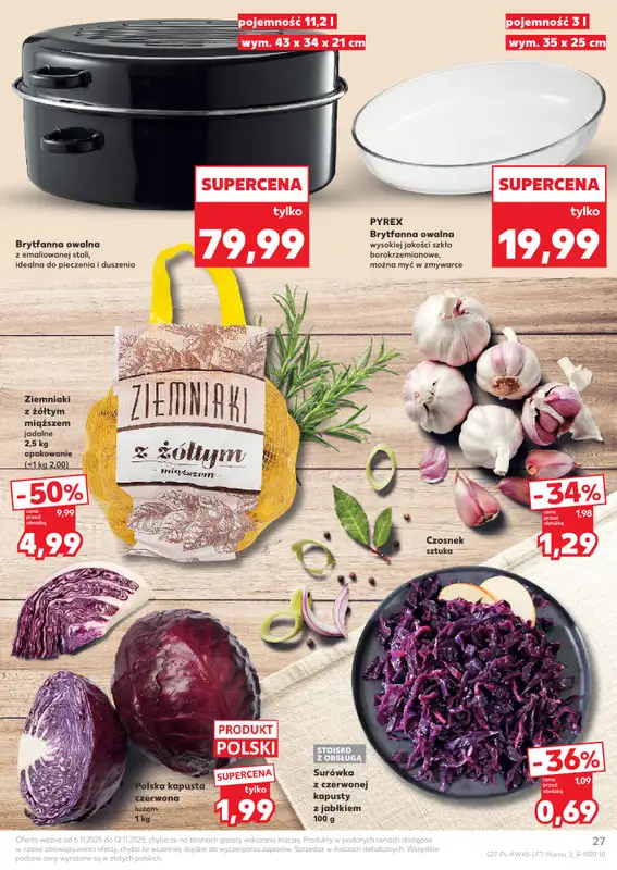 Kaufland - gazetka promocyjna Oferta Kaufland od czwartku 06.11 do środy 12.11 - strona 27