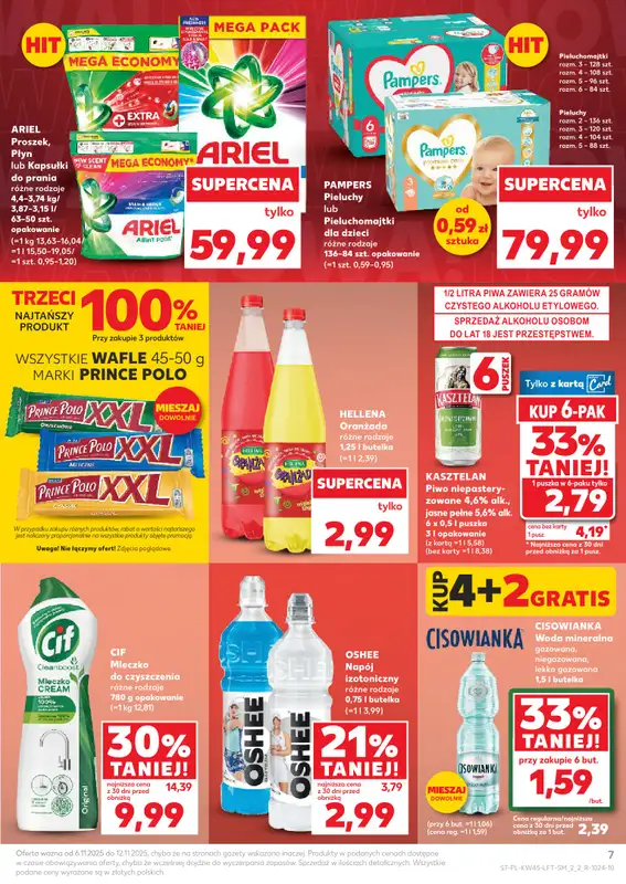 Kaufland - gazetka promocyjna Oferta Kaufland od czwartku 06.11 do środy 12.11 - strona 7