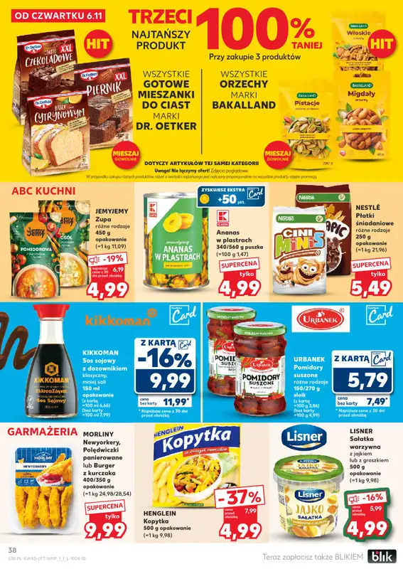 Kaufland - gazetka promocyjna Oferta Kaufland od czwartku 06.11 do środy 12.11 - strona 38