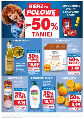 Kaufland - gazetka promocyjna Oferta Kaufland od czwartku 06.11 do środy 12.11 - strona 9