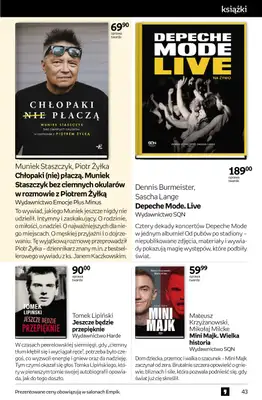 Empik - gazetka promocyjna Tom kultury: książki od środy 29.10 do wtorku 11.11 - strona 43