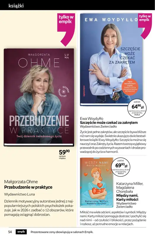 Empik - gazetka promocyjna Tom kultury: książki od środy 29.10 do wtorku 11.11 - strona 54