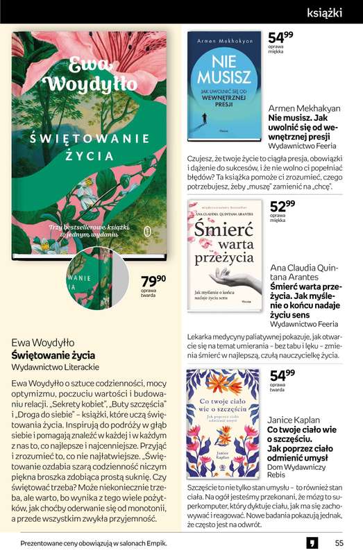 Empik - gazetka promocyjna Tom kultury: książki od środy 29.10 do wtorku 11.11 - strona 55