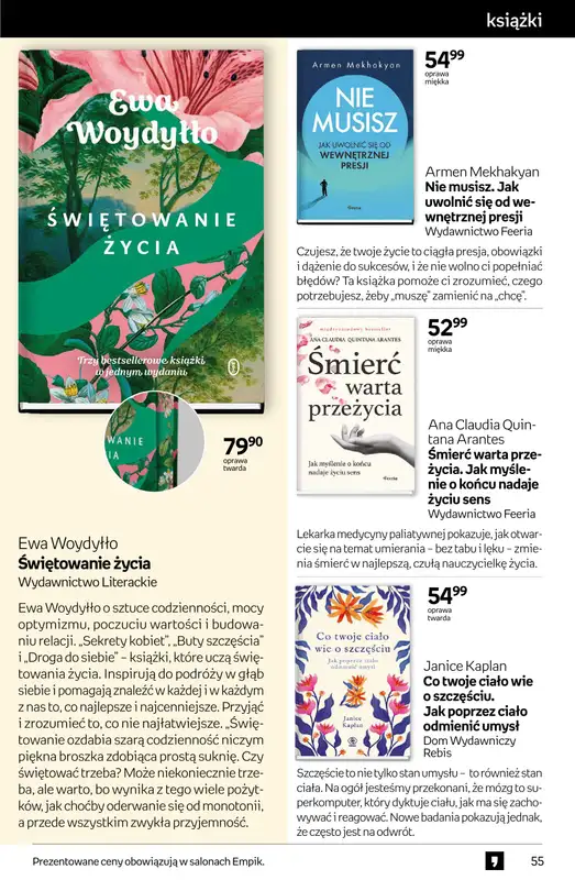 Empik - gazetka promocyjna Tom kultury: książki od środy 29.10 do wtorku 11.11 - strona 55