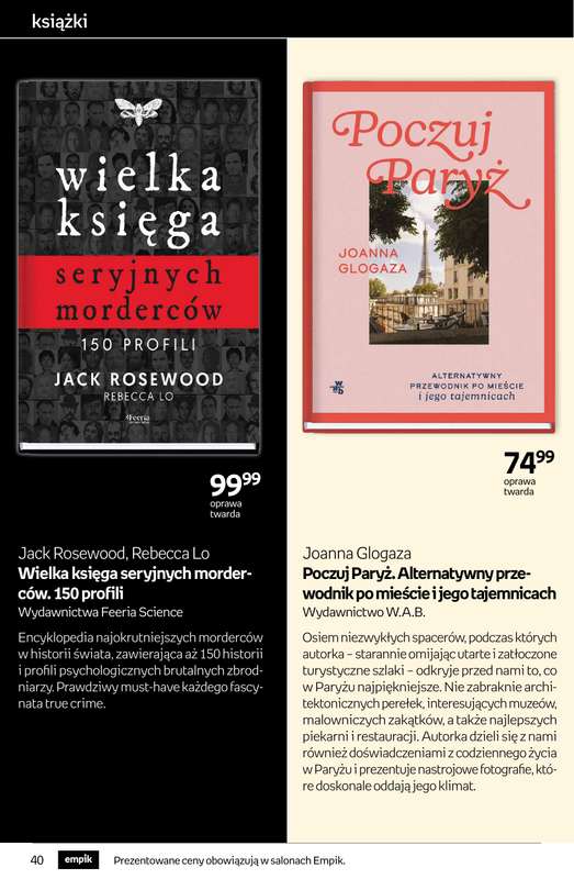 Empik - gazetka promocyjna Tom kultury: książki od środy 29.10 do wtorku 11.11 - strona 40