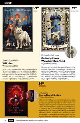 Empik - gazetka promocyjna Tom kultury: książki od środy 29.10 do wtorku 11.11 - strona 26