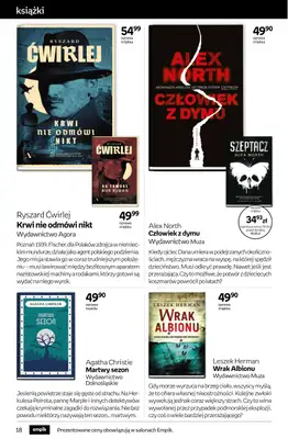 Empik - gazetka promocyjna Tom kultury: książki od środy 29.10 do wtorku 11.11 - strona 18