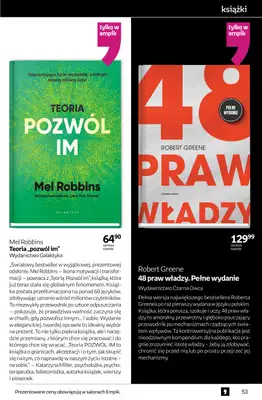 Empik - gazetka promocyjna Tom kultury: książki od środy 29.10 do wtorku 11.11 - strona 53