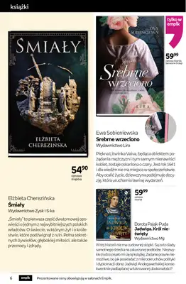Empik - gazetka promocyjna Tom kultury: książki od środy 29.10 do wtorku 11.11 - strona 6