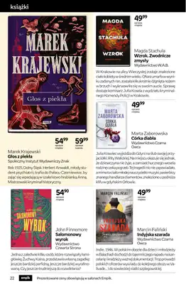 Empik - gazetka promocyjna Tom kultury: książki od środy 29.10 do wtorku 11.11 - strona 22