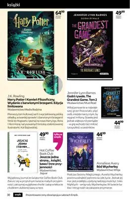 Empik - gazetka promocyjna Tom kultury: książki od środy 29.10 do wtorku 11.11 - strona 30