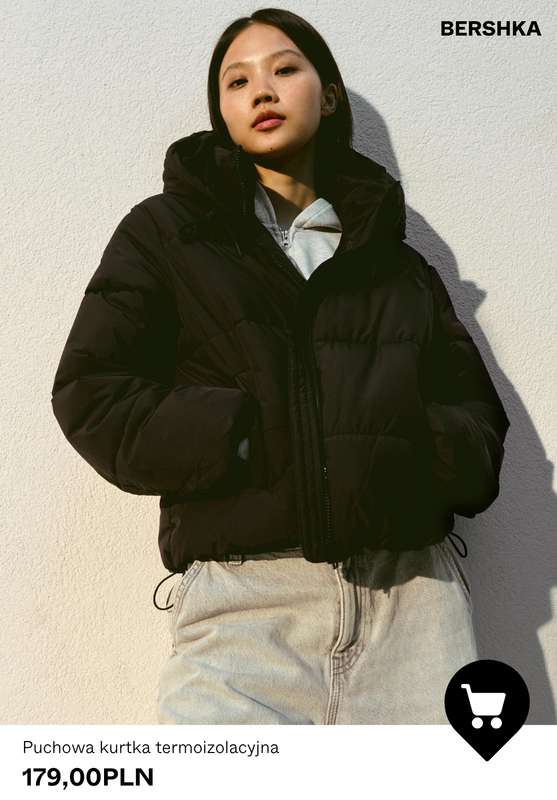 Bershka - gazetka promocyjna KURTKI pikowane damskie od piątku 07.11  - strona 3