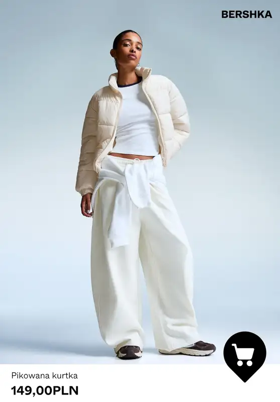 Bershka - gazetka promocyjna KURTKI pikowane damskie od piątku 07.11  - strona 5